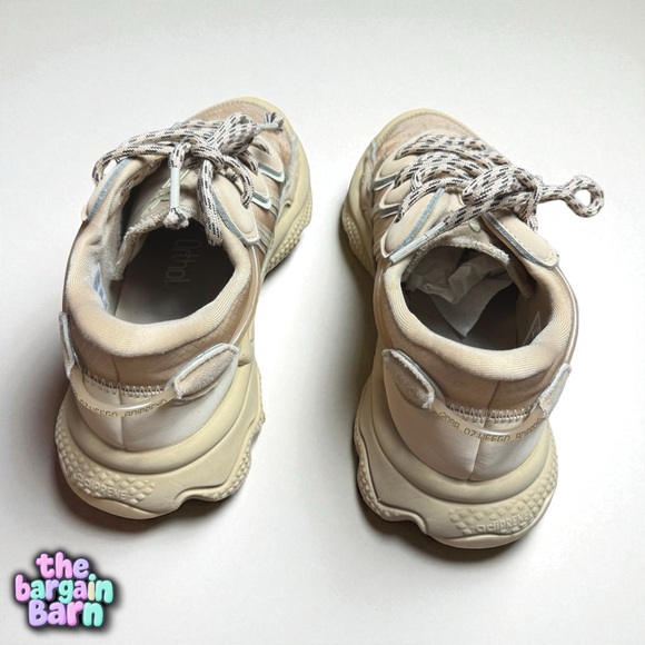 Adidas Ozweego Unisex Youth Beige Retro Style Casual Running Sneakers (4) - Picture 5 of 5